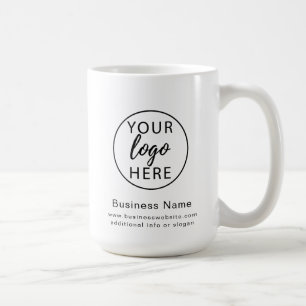 Mug Logo de l'entreprise personnalisée Employé Entrepr