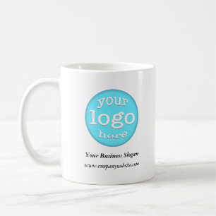Mug Logo de l'entreprise personnalisée Personnel du bu