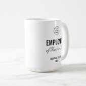 Mug Logo de l'entreprise Prix de l'employé du mois de  (Devant droit)