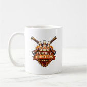 Mug Logo de l'équipe de bowling Turkey Hunters (Gauche)