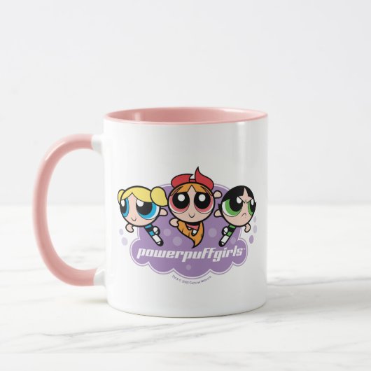 Mug Logo de l'équipe de Powerpuff (Gauche)