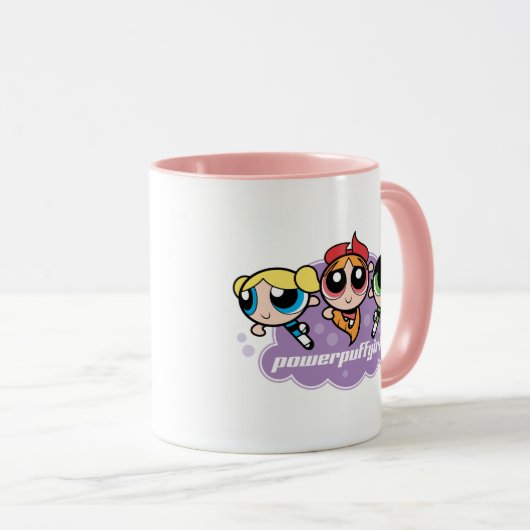 Mug Logo de l'équipe de Powerpuff (Devant droit)