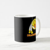 Mug Logo de l'équipe de Washington DC Orangeskins v1 C (Devant droit)