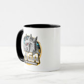 Mug Logo de l'esport TUGA Wolf Gaming (Devant gauche)