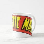 Mug Logo de l'homme en plastique (Devant droit)