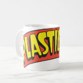 Mug Logo de l'homme en plastique (Devant gauche)
