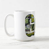 Mug Logo de l'image de composition du golf, (Gauche)