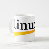 Mug Logo de Linux avec des produits de Tux (Devant gauche)