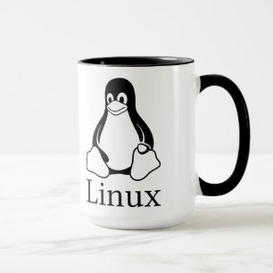 Mug Logo de Linux avec Tux le pingouin de Linux