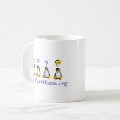 Mug logo de LinuxQuestions.org (Devant gauche)
