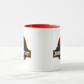 Mug Logo de log d'avant-poste du Jurassique "classique (Centre)