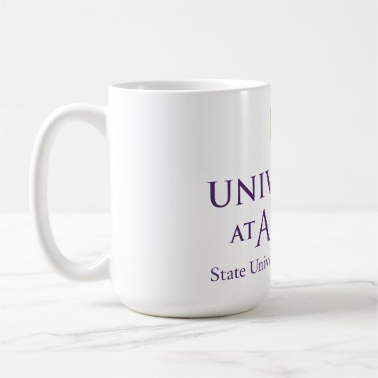 Mug Logo de l'Université d'Albany (Gauche)