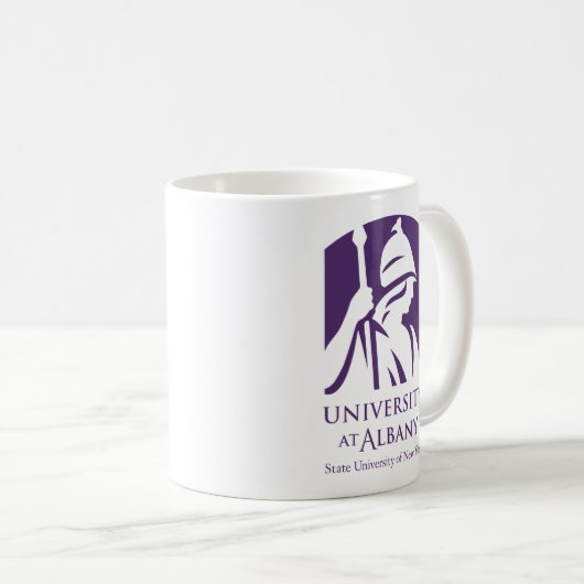 Mug Logo de l'Université d'Albany (Devant droit)