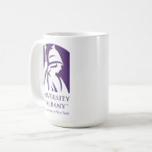 Mug Logo de l'Université d'Albany (Devant gauche)