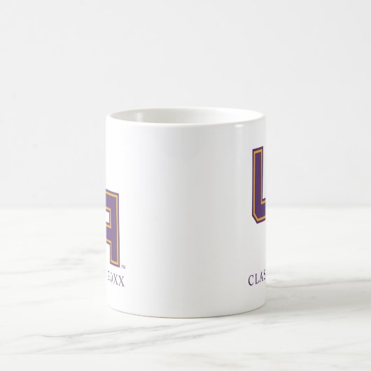 Mug Logo de l'Université d'Albany Initials (Centre)