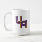 Mug Logo de l'Université d'Albany Initials (Gauche)