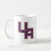Mug Logo de l'Université d'Albany Initials (Gauche)