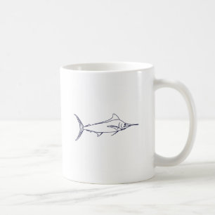 Mug Logo de Marlin bleu