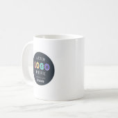 Mug Logo de marque personnalisé Make It Yours (Devant gauche)