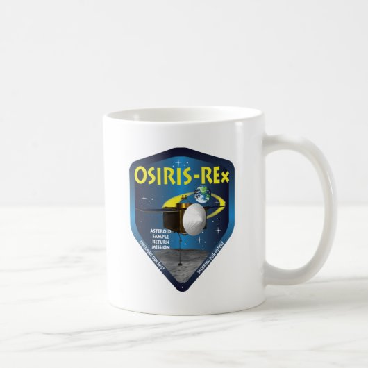 Mug Logo de mission d'OSIRIS REx (Droite)