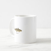 Mug Logo de morue atlantique (Devant gauche)