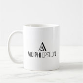 Mug Logo de Mu Phi Epsilon (Gauche)