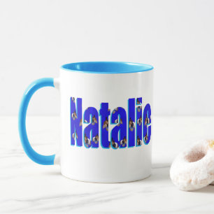 Mug Logo De Natalie Fabriqué À Partir De Cochons De Gu