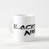 Mug Logo de nuit le plus noir (Devant gauche)