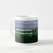 Mug Logo de paysage (Devant gauche)