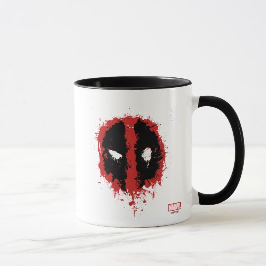 Mug Logo de peinture de Deadpool (Droite)