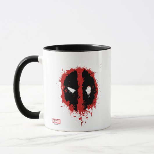 Mug Logo de peinture de Deadpool (Gauche)