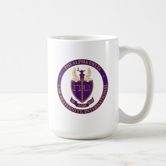 Mug Logo de Phi Alpha Delta (Droite)