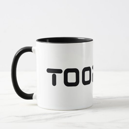 Mug Logo de police numérique Toonami (Gauche)