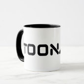 Mug Logo de police numérique Toonami (Devant gauche)