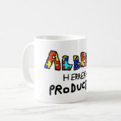 Mug Logo de productions d'Alberto Herrera (Devant gauche)