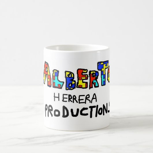 Mug Logo de productions d'Alberto Herrera (Centre)