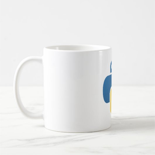 Mug logo de programmation python (Gauche)