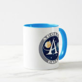 Mug Logo de programme Apollo (Devant droit)