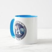Mug Logo de programme Apollo (Devant gauche)