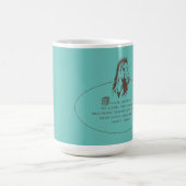 Mug Logo de protection des animaux - Mug, Coupe (Centre)