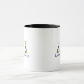 Mug Logo de questions de Linux (Centre)