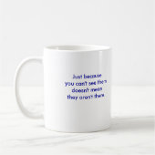 Mug Logo de rivière d'AZ, juste parce que vous ne (Gauche)