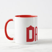 Mug Logo de rouge de Danebod (Gauche)