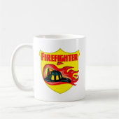 Mug Logo de sapeur-pompier (Gauche)