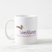 Mug Logo de SaveABunny (Gauche)