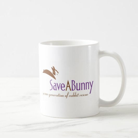 Mug Logo de SaveABunny (Droite)