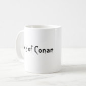 Mug Logo de sentinelles, force et honneur, âge de (Devant gauche)