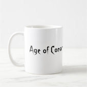 Mug Logo de sentinelles, force et honneur, âge de (Gauche)