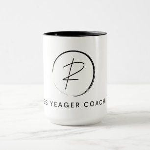 Mug Logo de signature de coaching de Russ Yeager