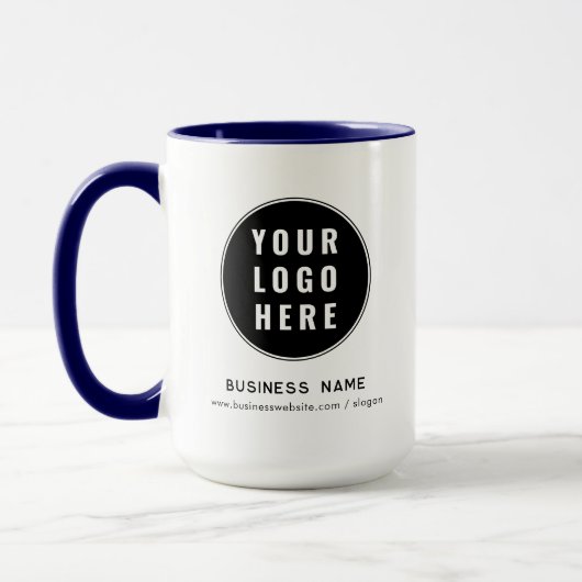 Mug Logo de site Web promotionnel d'entreprise moderne (Gauche)